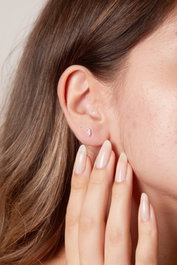 Heliophilia Silver Pendientes de plata de ley 925
